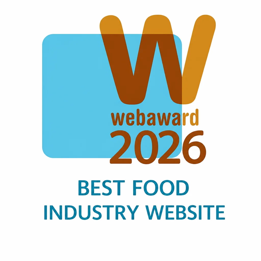 WebAward 2026 Best Food Industry Website
