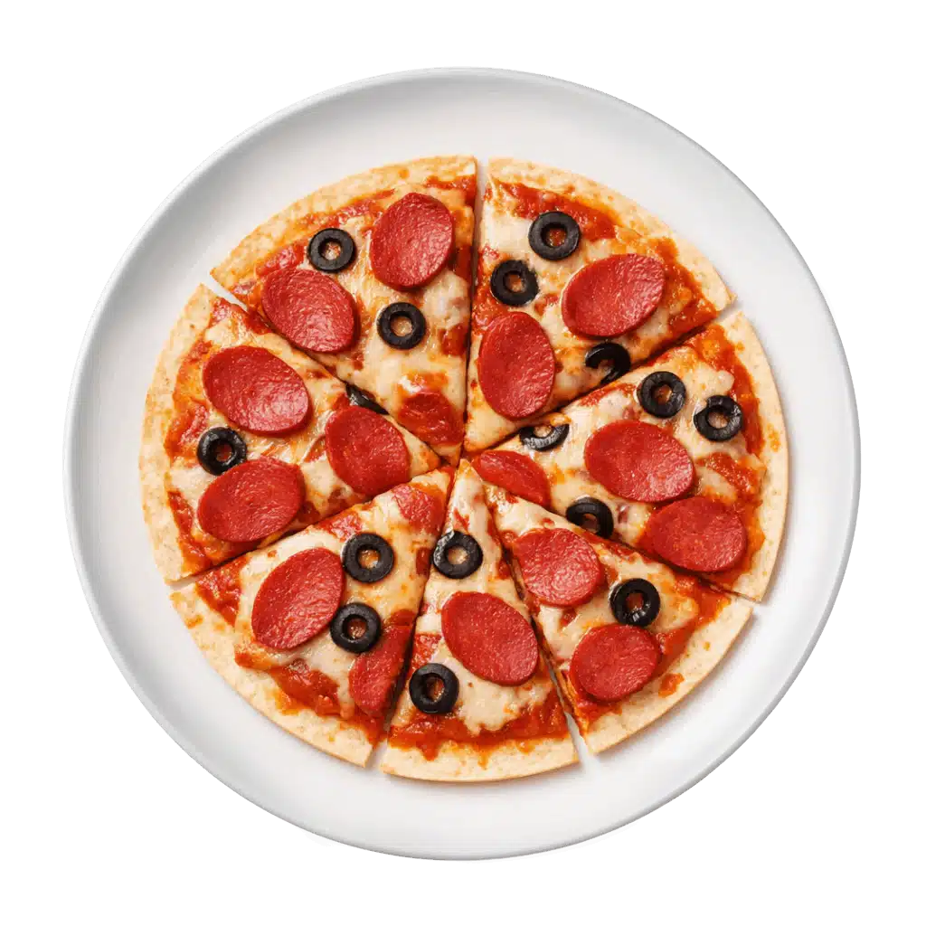 Sucuklu Pratik Tortilla Pizza